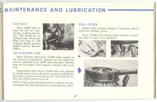 1964 Chevrolet gépkocsi használati útmutatója