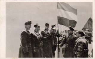 Ung-polnische Grenze Foto AK