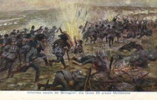 Italian infantry unit, battle of Monfalcone, s: G. Grossi