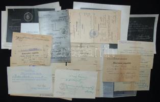 1940 Zsidó munkásszolgálatos férfi dokumentumai a II. világháborúból