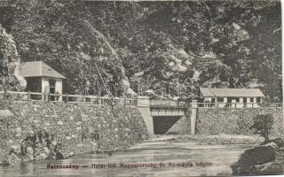 Petrozsény Hungarian-Romanian border bridge