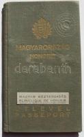 1947-1948 Fényképes magyar útlevél sok európai országbeli vízummal