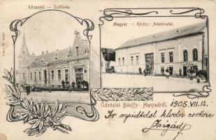 Bánffyhunyad Central Hotel, tax office