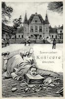 Kassa arrival, humour So.Stpl