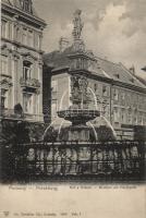 Pozsony Main square, Fountain