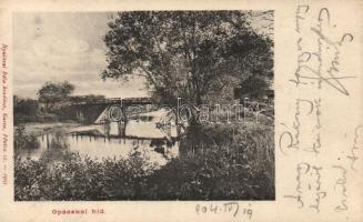 Apátka, Opácka bridge