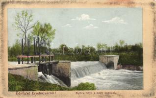 Érsekújvár Nyitra river (EB)