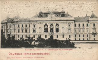 Rimaszombat County hall