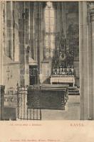 Kassa St István altar, Dome interior