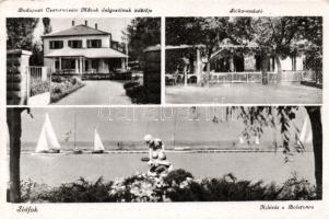 Siófok a Csatornázási művek üdülőjével