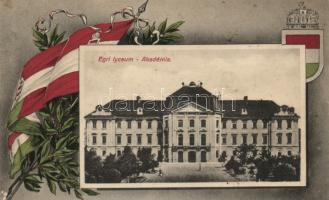 Eger Lyceum, zászló