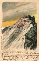 Zugspitze Litho 1898 (EB)