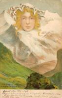 Jungfrau Litho 1898