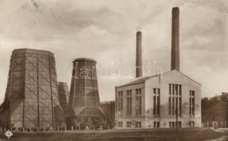 Tatabánya Kőszénbánya, transzformátor ház, hűtőtornyok