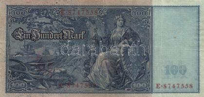 Német Birodalom / Császárság 1910. 100M T:III + 1914. 50M 6 jegyű sorszámmal T:III + Német Birodalom...