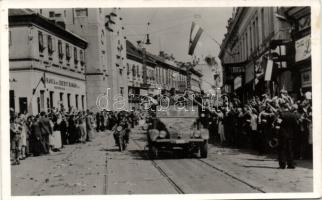 Nagyvárad entry of the Hungarian troops So.Stpl