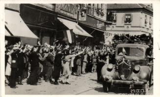 Nagyvárad entry of the Hungarian troops So.Stpl