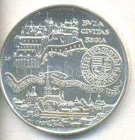 1990. 500Ft Ag "Mátyás király / Buda látképe" T:BU