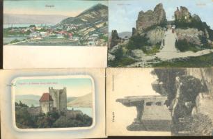 Visegrád - 4 db régi városképes lap