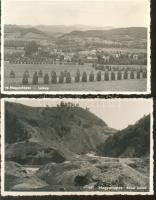 Magyarlápos - 2 db régi városképes lap