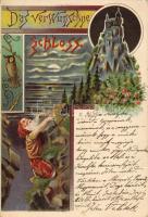 Das Verwunschne Schloss Litho