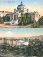 Zagreb - 2 db városképes lap