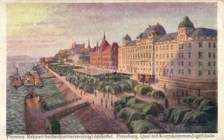 Pozsony military office s: Marx Béla