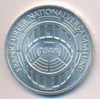 NSZK 1973G 5M Ag "125. évforduló Frankfurt Nemzetgyűlés" T:1
GFR 1971D 5 Mark Ag "125...