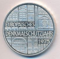 NSZK 1975F 5M Ag "Műemlékvédelem" T:PP
GFR 1978D 5 Mark Ag "European Monument Protect...