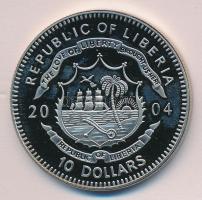 Libéria 2004. 10$ "Szabadság pillanatai-Rákóczi szabadságharc 1703." multicolor T:PP Liberia 2004. 10 Dollars "Moments of Freedom-Rakoczi's War of Independence 1703." multicolor C:PP