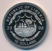 Libéria 2006. 10$ "Szabadság pillanatai-Szlovák felkelés 1944." multicolor T:PP Liberia 2006. 10 Dollars "Moments of Freedom-National Slovak uprising 1944." multicolor C:PP