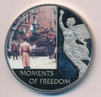 Libéria 2006. 10$ "Szabadság pillanatai-Magyar Forradalom 1956." multicolor T:PP 
Liberia ...