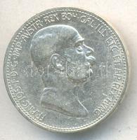 Ausztria 1908. 1K Ag "Jubileum" T:2  Austria 1908. 1 Corona Ag "Jubilee" C:XF