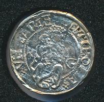 1517KG. Denár Ag "II. Lajos" (0.41g) T:2 Huszár 841., Unger I 673.m.