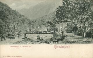 Herkulesfürdő Cserna-völgy