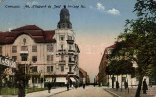 Temesvár Prince Jenő square, Bank, Casino