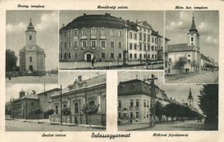 Balassagyarmat rendőrségi palotával