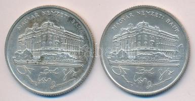 1993. 200Ft Ag "MNB" (2x) T:2