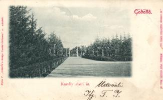 Gödöllő Kastély alatti út