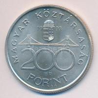 1993. 200Ft Ag "MNB" T:1-
