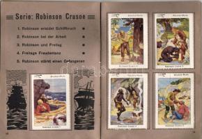 1919. Mese motívum levélzárók, 60 klf, előnyomott füzetben/ Album für Märchen-Marken mit 60 versch. Vignetten