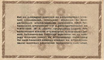 1946. 10.000AP + 50.000AP + 100.000AP (5x) kétféle papír + 500.000AP (3x) kétféle papír + 100.000.00...