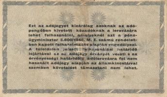 1946. 10.000AP + 50.000AP + 100.000AP (5x) kétféle papír + 500.000AP (3x) kétféle papír + 100.000.00...