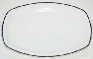 Háború előtti aranyozott szélű Zsolnay étkészlet rész 11 db tányér, 5 tál