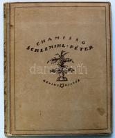 Chamisso, Adalbert von: Schlemihl Péter csodálatos története. Zádor István 8 kőrajzával. Bp., 1921. Genius (kissé kopott)