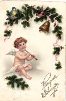 Christmas, Angel litho