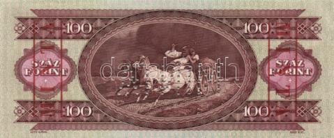 1968. 100Ft "MINTA" perforációval és felülnyomással B + számozás T:I