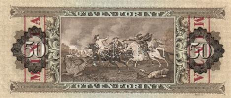 1975. 50Ft "MINTA" perforációval és felülnyomással "D 003" T:I