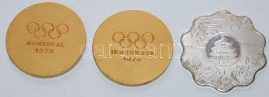 Olimpiai plakettek gyűjteménye. 19 db ritka plakett Berlintől Pekingig, benne ritkaságok, Berlin rés...