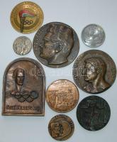 Olimpiai plakettek gyűjteménye. 19 db ritka plakett Berlintől Pekingig, benne ritkaságok, Berlin rés...